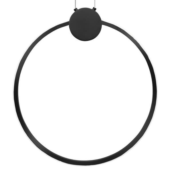 LED loft lampe APP1395-cp sort 40 cm
