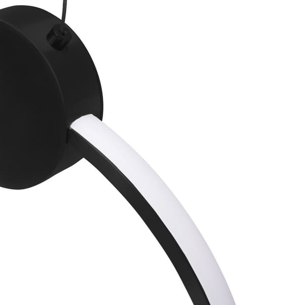 LED loft lampe APP1395-cp sort 40 cm