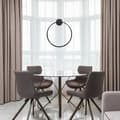 Miniatyrbillede 5 af 8: LED loft lampe APP1395-cp sort 40 cm