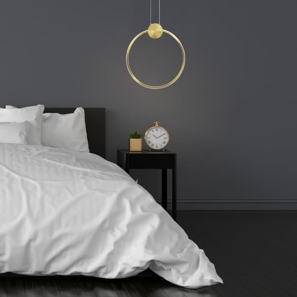 LED loft lampe APP1396-cp guld 40 cm