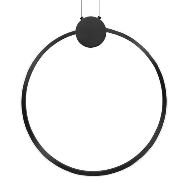 LED loft lampe APP1398-cp sort 50 cm