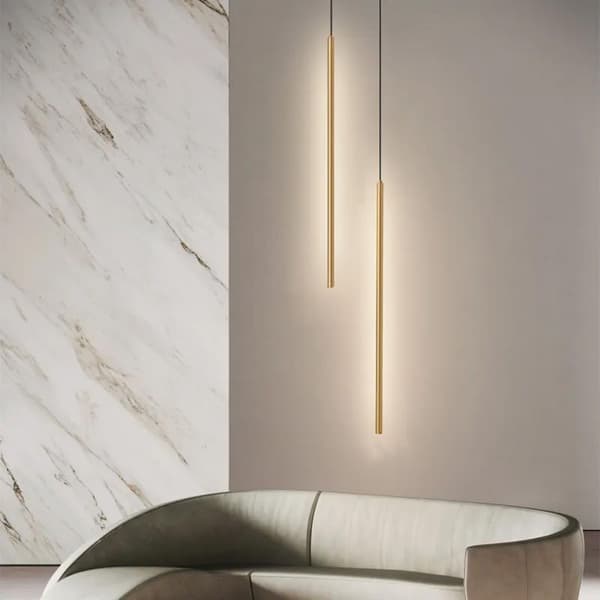 LED-taklampan App1414-C Gold 100cm