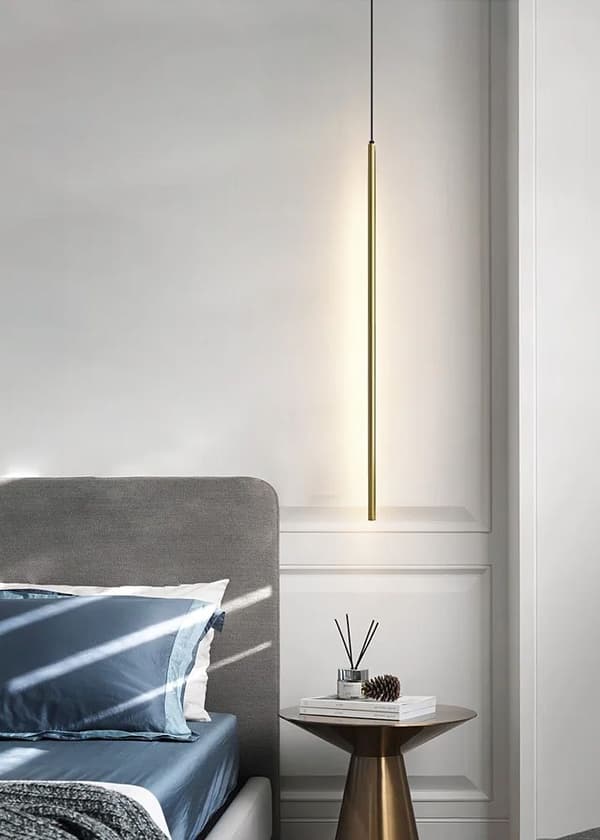 LED-taklampan App1414-C Gold 100cm