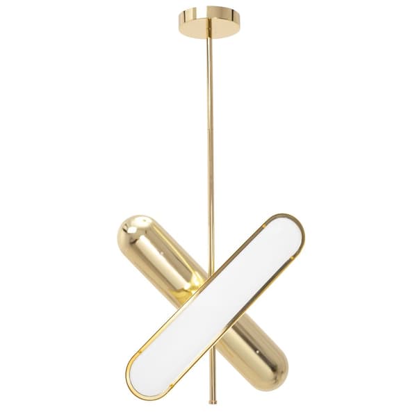 LED-taklampan App832-CP guld