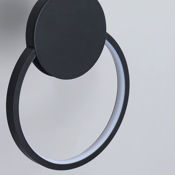 LED loft lampe App852-cp sort