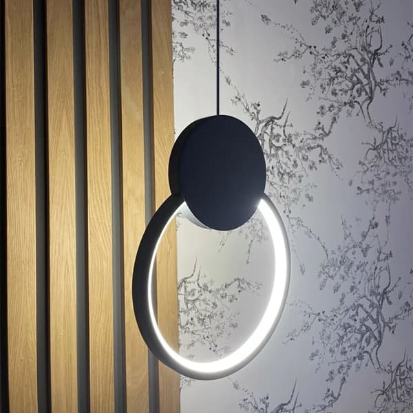 LED loft lampe App852-cp sort