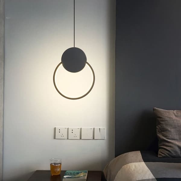 LED loft lampe App852-cp sort