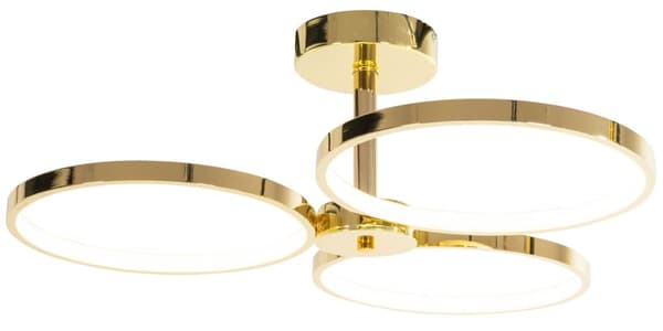 LED loft lampe APP993-C guld + fjernbetjening