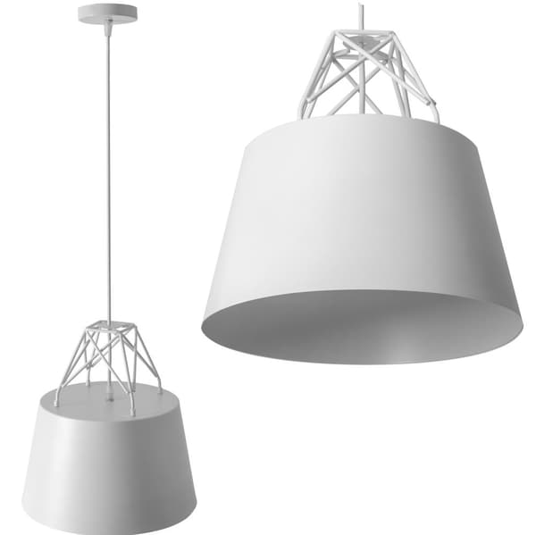 Hængende loft lampe metal app423-1cp hvid