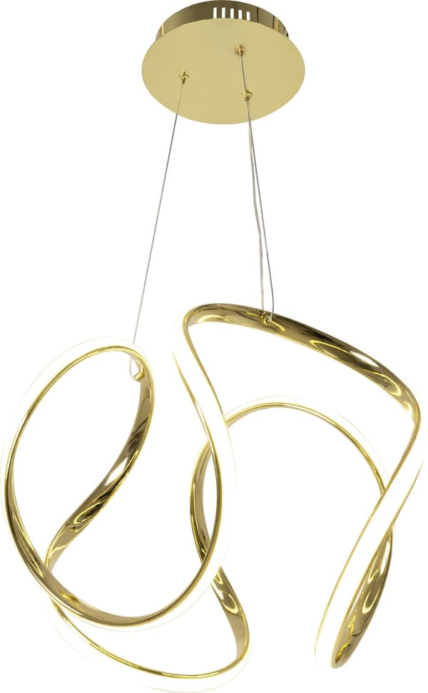 Ripusta kattovalaisin moderni LED + Pilot App386-CP Gold