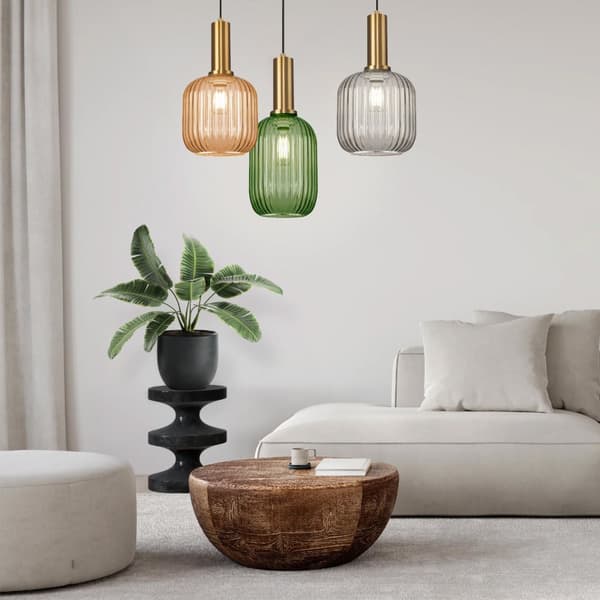 Hängande taklampa app462-1cp grön