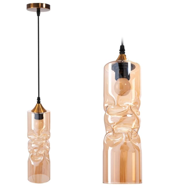 Hængende loft lampe APP901-1CP guld