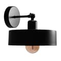 Miniatyrbild 3 av 9: Vägglampa vägglampan app1332-1w svart guld