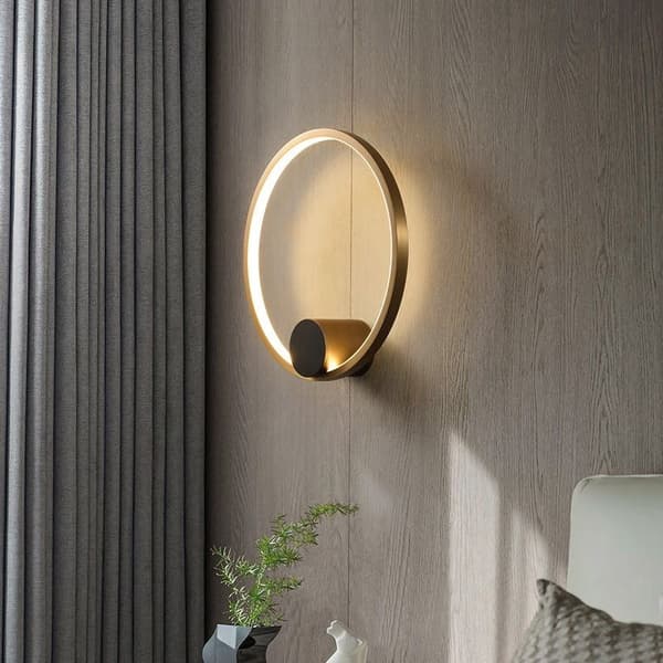 LED-seinävalaisimen LED App1388-CW vanha kulta 40cm