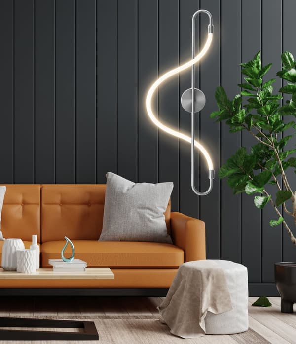Wall Lamp LED WALL LAMP APP859-W LANG krom