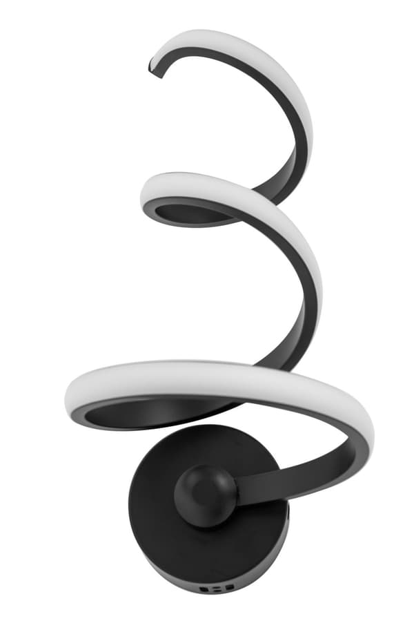 Seinävalaisin LED Spring Up App829-W Black Matt