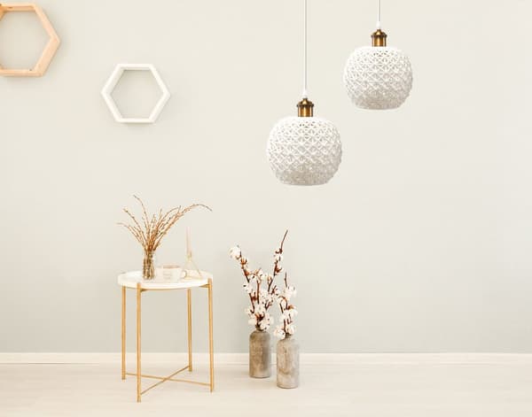 APP1007-1CP hængende lampe med hvid