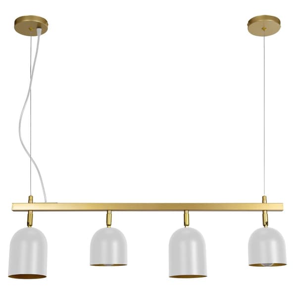 Hvid hængende lampe APP1030-4CP