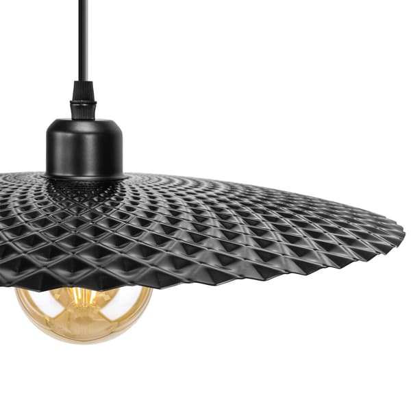 APP1289-1CP sort hængende lampe