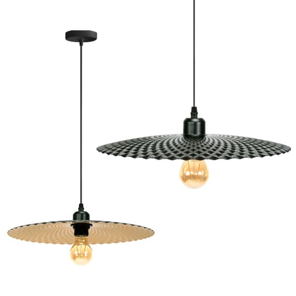 App1290-1cp gammel guld hængende lampe