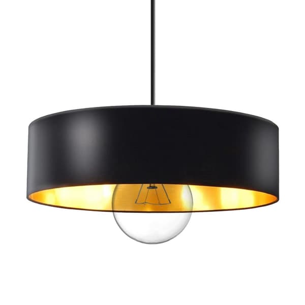 APP1333-1CP sort guld hængende lampe