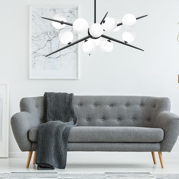 Black Hanging Lamp APP999-12CP