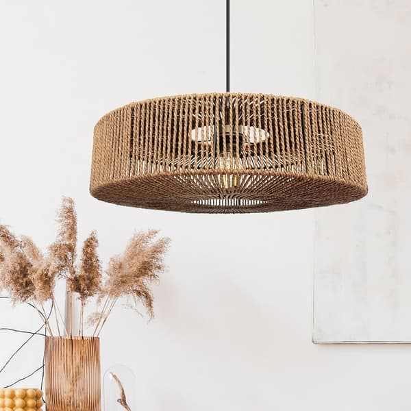 Hængende lampe boho app1294-1pc beige