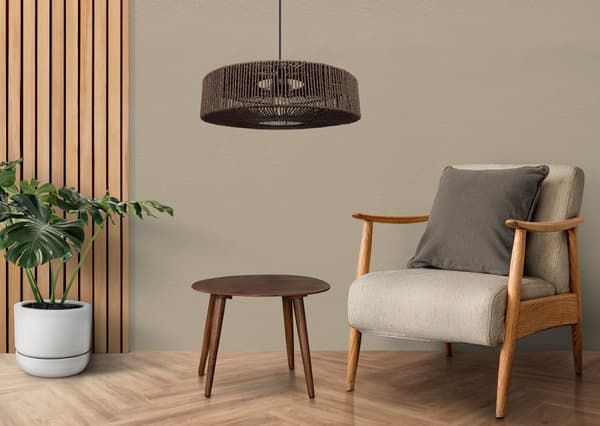 Boho App1295-1CP hængende lampe brun