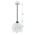 Miniatyrbild 8 av 8: Hängande lampa boho-app. App1320-1cp