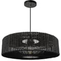 Miniatyrbillede 1 af 7: Hængende lampe boho app1484-1cp sort