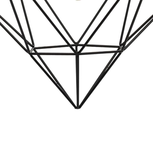 Diamond Hanging Lamp Metal Loft App563-1CP Black