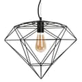 Miniatyrbild 5 av 11: Diamond Hanging Lamp Metal Loft App563-1CP Black