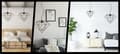 Miniatyrbild 10 av 11: Diamond Hanging Lamp Metal Loft App563-1CP Black
