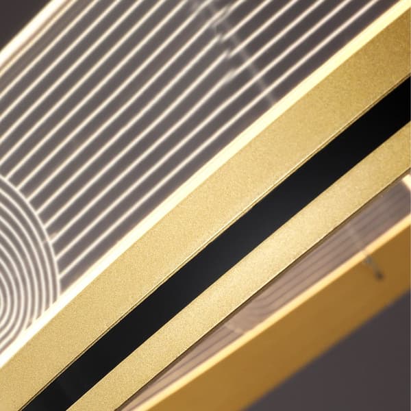 LED Riping Lamp App1190-CP Gold 60cm