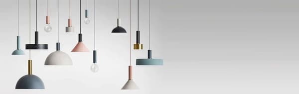 Hængende lampe osti c app126-1cp blå