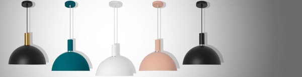 Hængende lampe osti c app126-1cp blå
