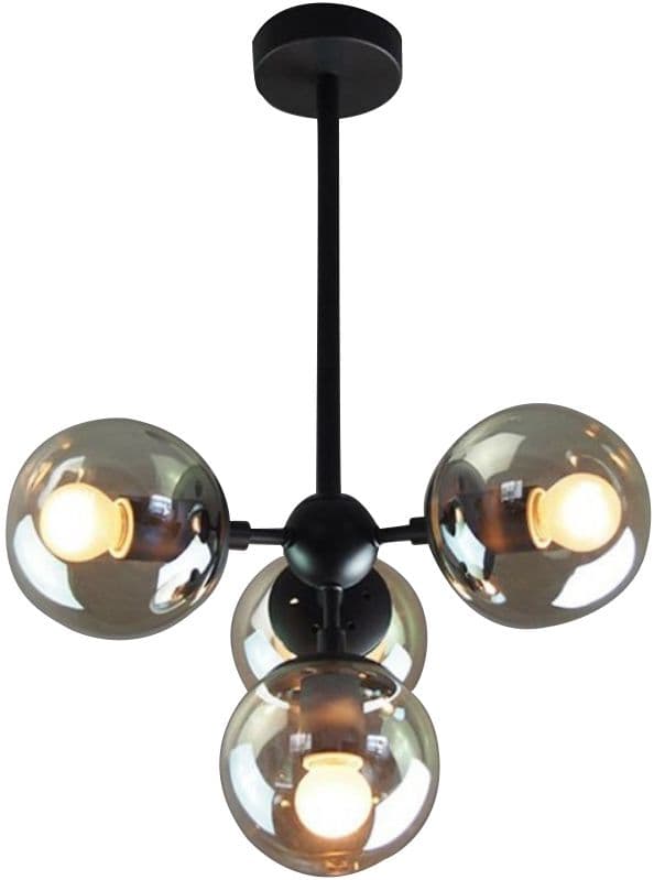 Loft hængende lampe 4 App268-4c kugler