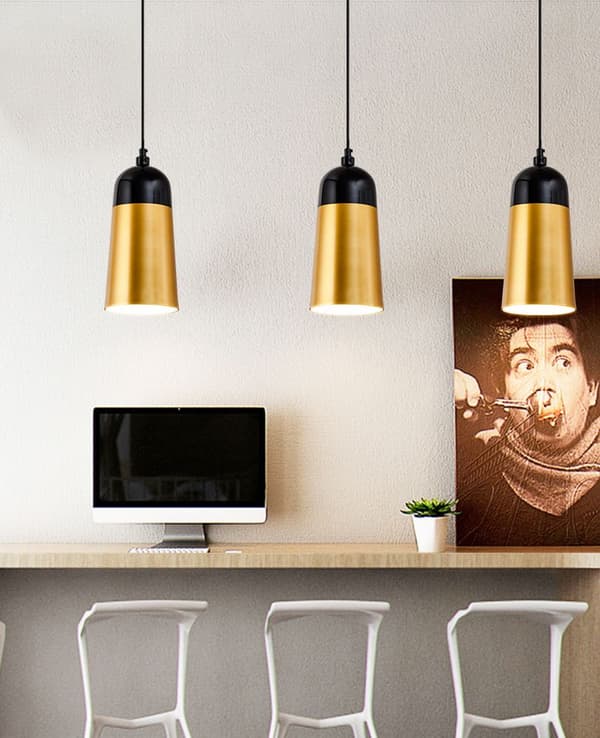 APP196-1CP FOX B Loftslampe Pink Gold