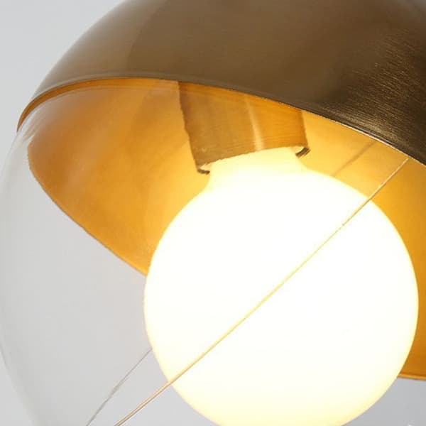 Hængende loft glas glas app638-1cp guld
