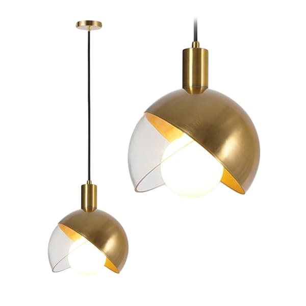 Hængende loft glas glas app638-1cp guld
