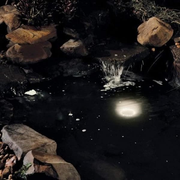 Belysning för damm OASE Pontec PondoStar LED Ring - Svart - Varmvita LED - Utomhus