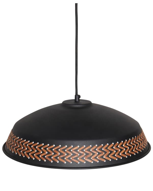 Pendellampe Sort ø 42 Moderne Spisebordslampe til Køkken Indretning Lampe til Spisebord med Synlig Pære