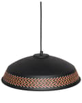 Miniatyrbillede 5 af 8: Pendellampe Sort ø 42 Moderne Spisebordslampe til Køkken Indretning Lampe til Spisebord med Synlig Pære