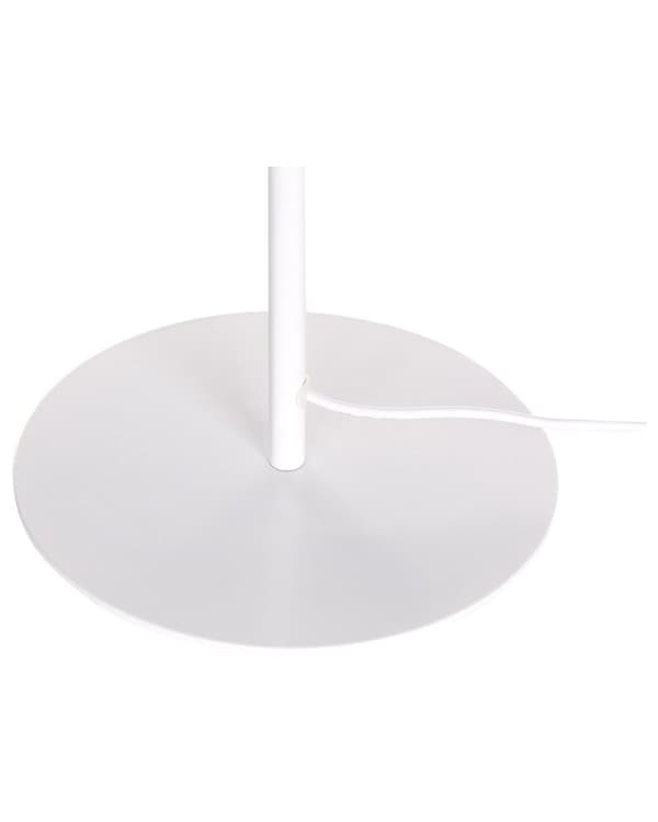 Bordlampe LED Hvit Metall 41 cm Varmt lys USB-lading Moderne design Belysning Hjemmekontor Stue Soverom