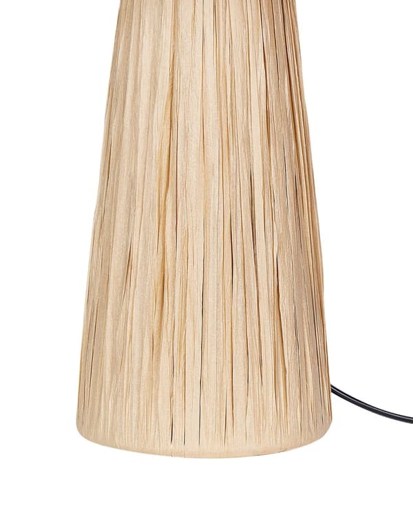 Bordlampe Naturlig raffia Bohemsk stil Håndlaget Belysning Dekorasjon