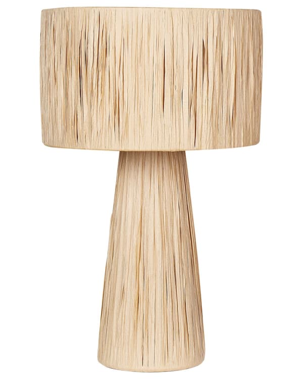 Bordlampe Naturlig raffia Bohemsk stil Håndlaget Belysning Dekorasjon