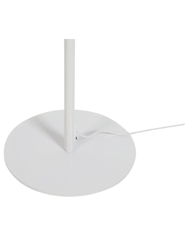2 lys LED-gulvlampe hvid 140 cm Varmt lys Stue Soveværelse Kontor Studie Moderne belysning