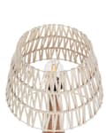Miniatyrbillede 5 af 9: Bordlampe Træ H 47 cm Moderne Natbordslampe til Soveværelse Dekorativ Lampe til Bordet til Stuen Vindueskarm