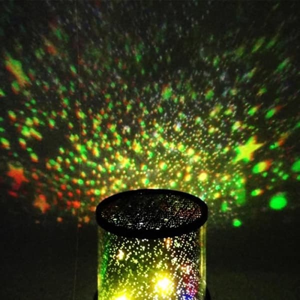 Star Night Lamp - Cosmos Master - LED - Svart - Romantisk - Julklapp