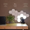 Miniatyrbild 1 av 4: Nattljus - LED - Hexagonal - Touch - Magnetisk - Inomhus
